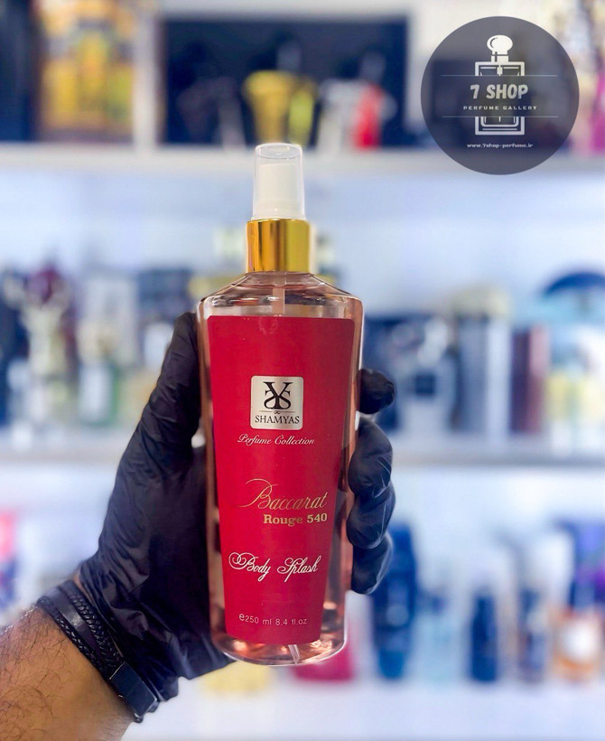 بادی اسپلش شمیاس مدل باکارات رژ Baccarat Rouge