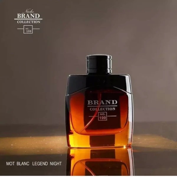 عطر ادکلن مونت بلنک لجند نایت قهوه ای | Mont Blanc Legend Night برند کالکشن کد 199