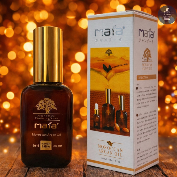 روغن آرگان مایا مدل Moroccan Argan Oil حجم 50 میلی لیتر اصل