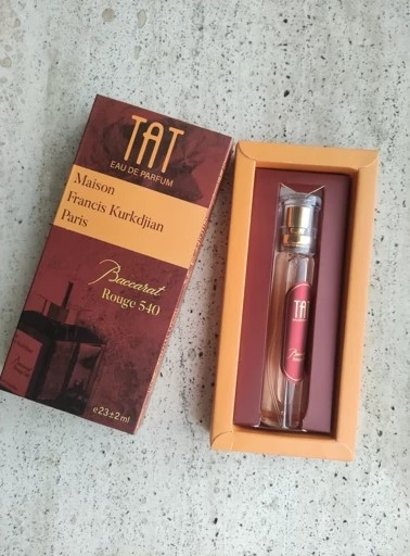 عطر ادکلن TAT مدل باکارات رژ قرمز | Baccarat Rouge 540
