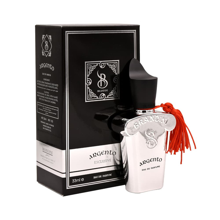 عطر ادکلن برندینی Argento | برگرفته از عطر تام فورد فاکینگ فابولوس | Tom Ford Fucking Fabulous پک دار مناسب هدیه
