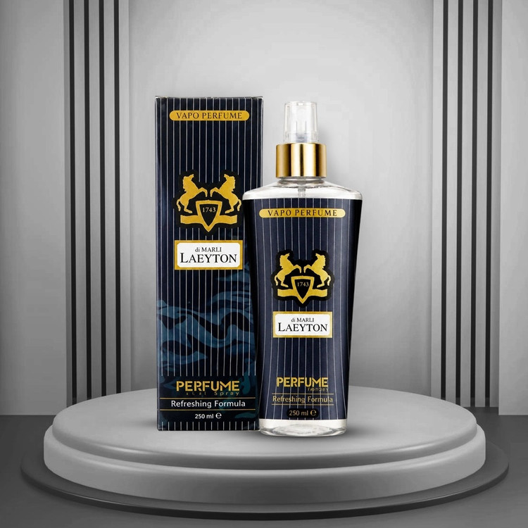 بادی اسپلش پرفیوم مدل لیتون | PERFUME Marly Layton جعبه دار