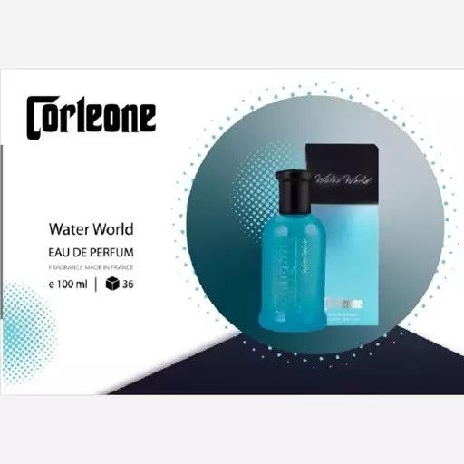 ادو پرفیوم کورلئونه مدل Water World ( مشابه کول واتر دیوید اف ) | Corleone Water World