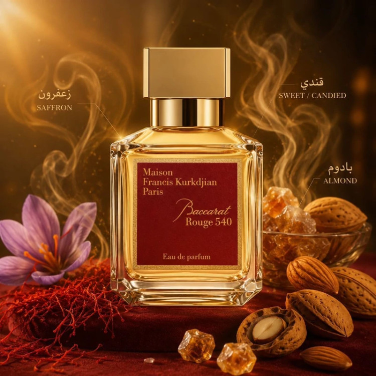 عطر ادکلن باکارات رژ قرمز | Bacarat Rouge 540 اصلی . کیفیت با گارانتی . انحصاری سون شاپ پرفیوم